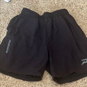 Phenom Men's Black Athletic Shorts
